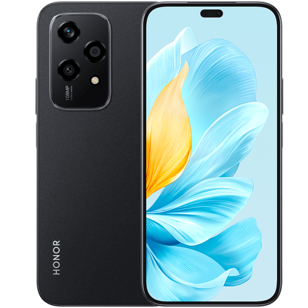 Смартфон HONOR 200 Lite 12/256 ГБ Черный (Midnight Black)