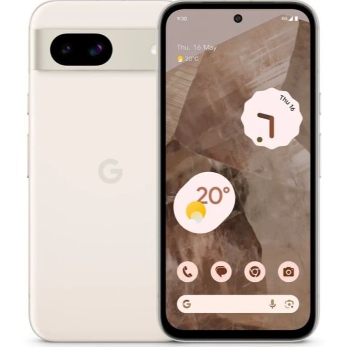 Смартфон Google Pixel 8a 8/128 ГБ Бежевый (Porcelain)