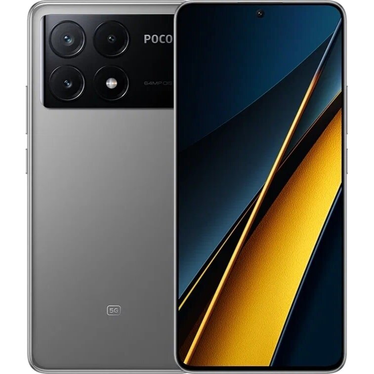 Смартфон Xiaomi POCO X6 Pro 8/256 ГБ Серый (Grey)