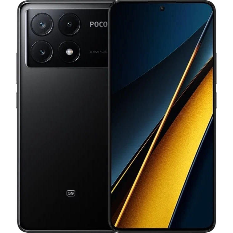 Смартфон Xiaomi POCO X6 Pro 8/256 ГБ Черный (Black)