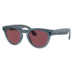 Умные очки Ray-Ban Meta Headliner Shiny Jeans/Polarized Dusty Red...