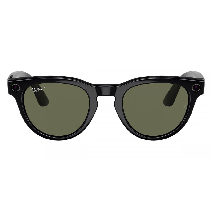 Умные очки Ray-Ban Meta Headliner Shiny Black/Polarized G-15 Gree...