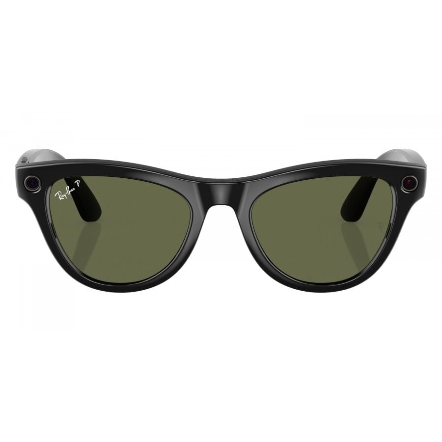 Умные очки Ray-Ban Meta Skyler Black/G-15 Green Polarized (RW4010...