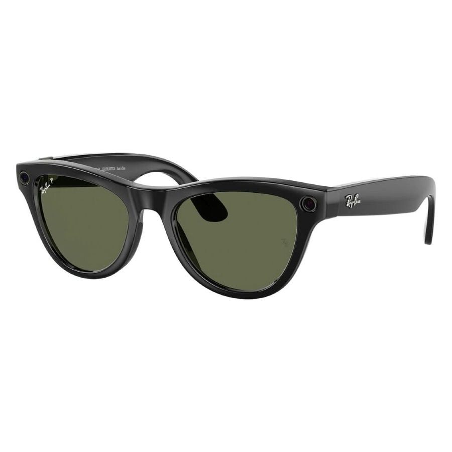 Умные очки Ray-Ban Meta Skyler Black/G-15 Green Polarized (RW4010...