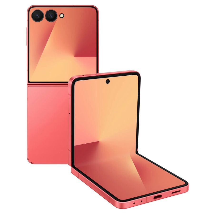 Смартфон Samsung Galaxy Z Flip7 12/512 ГБ Красный (Coral Red)