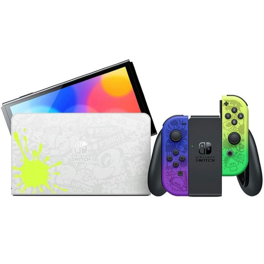 Игровая приставка Nintendo Switch OLED 64 ГБ Splatoon