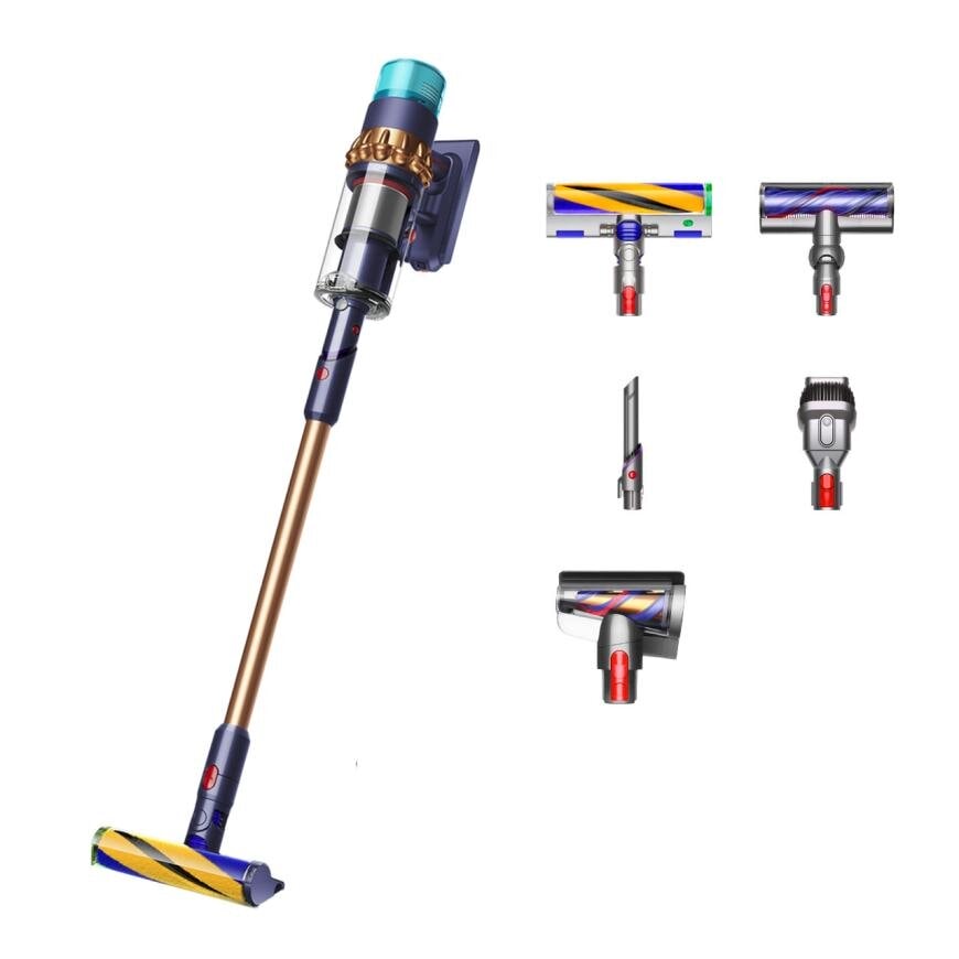 Вертикальный беспроводной пылесос Dyson Gen5 Detect Absolute (SV23) Prussian Blue/Copper (вилка EU)