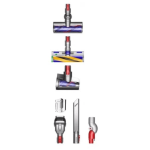 Вертикальный беспроводной пылесос Dyson V12 Detect Slim Absolute (SV30) Yellow/Nickel (вилка EU)