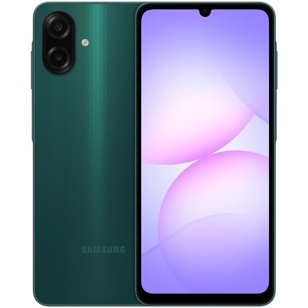Смартфон Samsung Galaxy A07 4/128 ГБ Зеленый (Green)