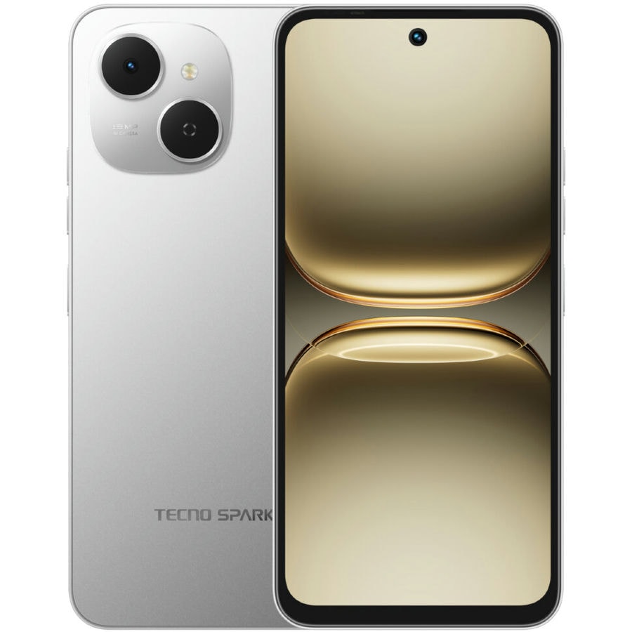 Смартфон TECNO Spark 40C 4/128 ГБ Серый (Titanium Grey)