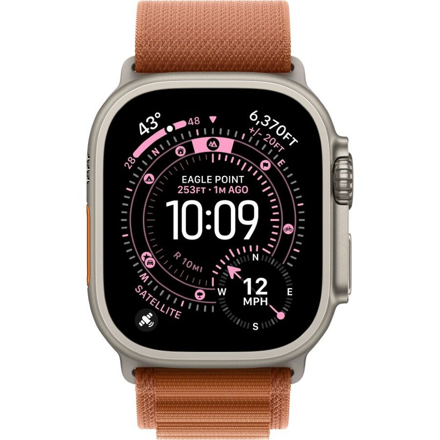 Умные часы Apple Watch Ultra 3 2025 49 мм Natural Titanium Case w...