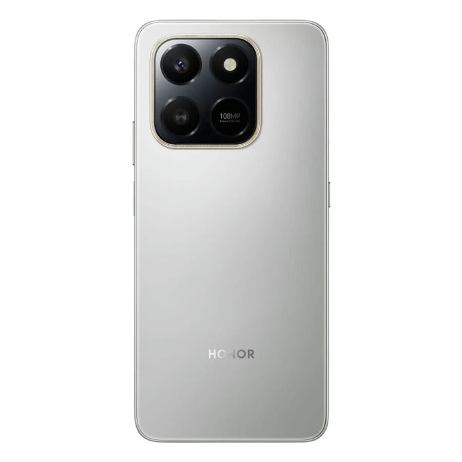 Смартфон HONOR X7d 8/128 ГБ Серебро (Meteor Silver)