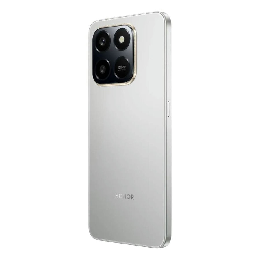 Смартфон HONOR X7d 8/128 ГБ Серебро (Meteor Silver)