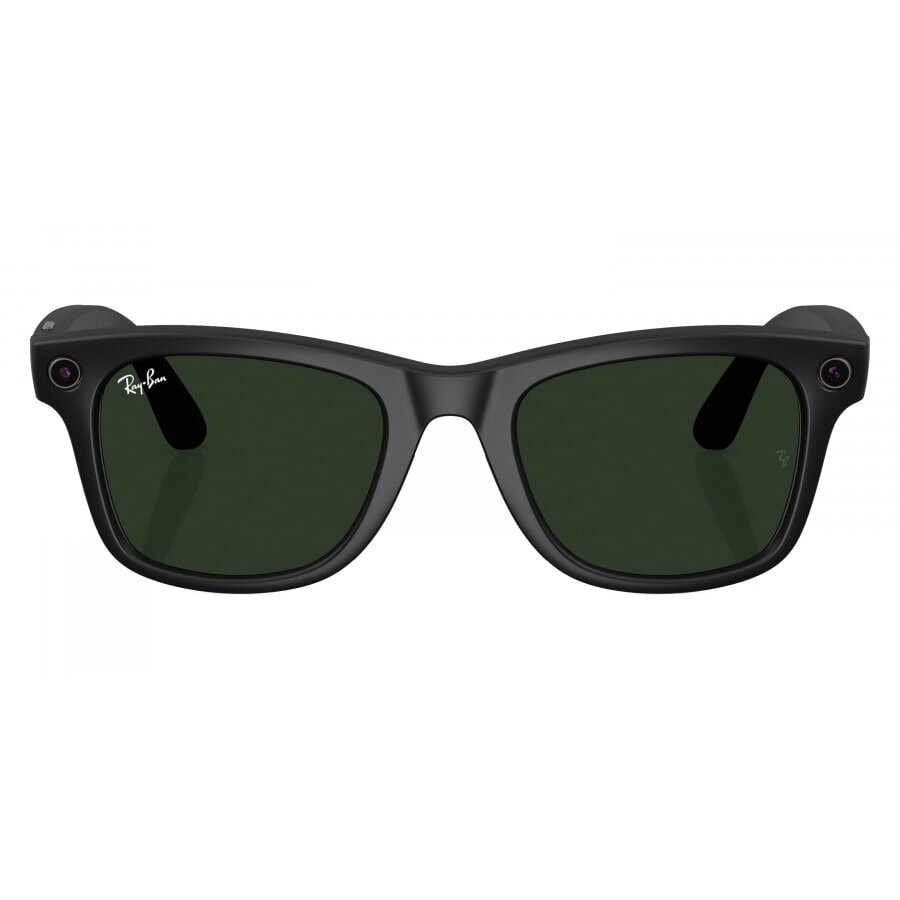 Умные очки Ray-Ban Meta Wayfarer Black/Graphite Green (RW4006)