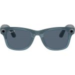 Умные очки Ray-Ban Meta Wayfarer Matte Jeans/Polar Dusty Blue (RW...