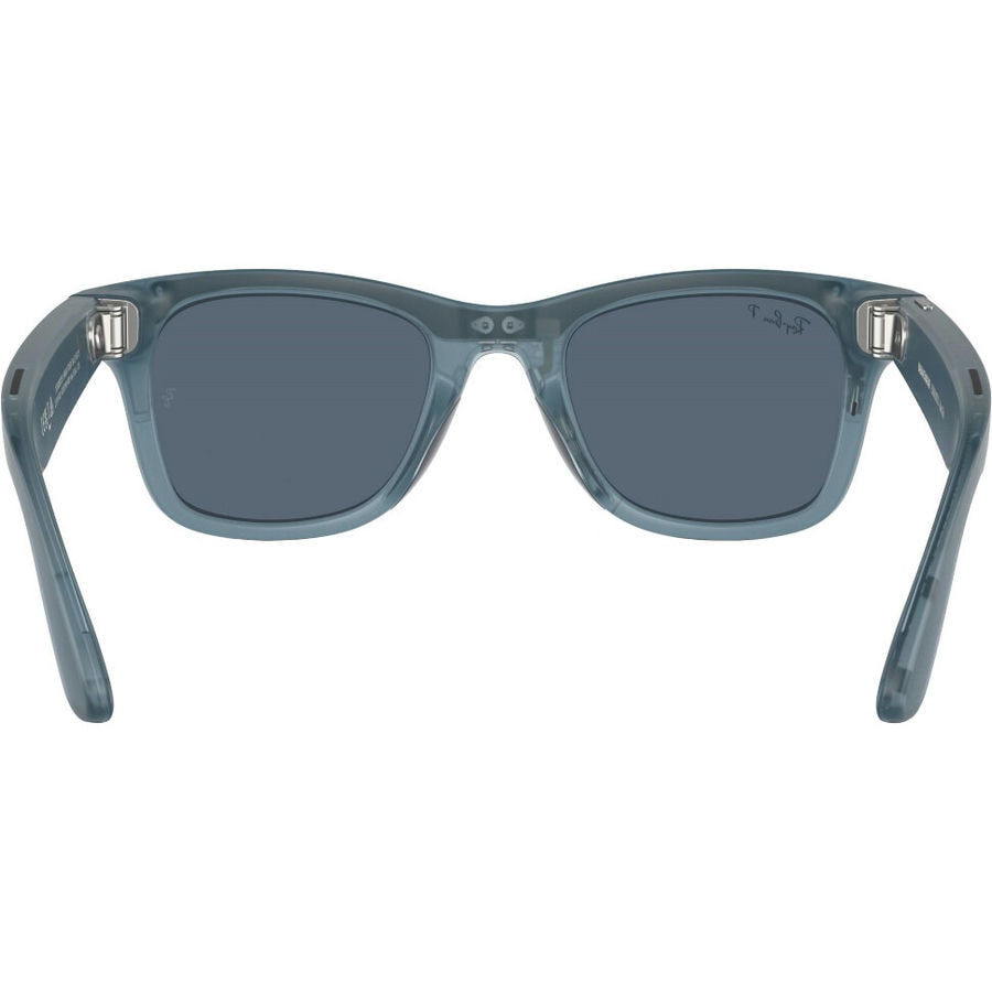 Умные очки Ray-Ban Meta Wayfarer Matte Jeans/Polar Dusty Blue (RW...