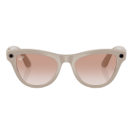 Умные очки Ray-Ban Meta Skyler Shiny Chalky Gray/Cinnamon Pink (R...