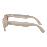 Умные очки Ray-Ban Meta Skyler Shiny Chalky Gray/Cinnamon Pink (R...