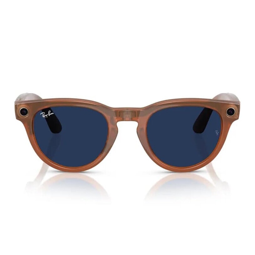 Умные очки Ray-Ban Meta Headliner Caramel/Sapphire Transitions (R...