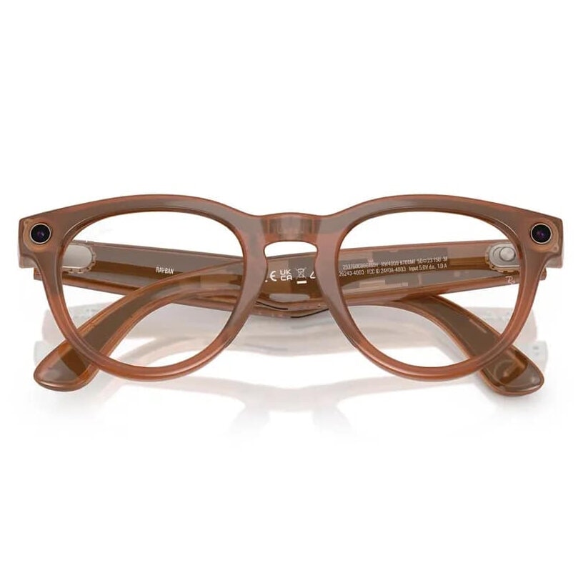 Умные очки Ray-Ban Meta Headliner Caramel/Sapphire Transitions (R...