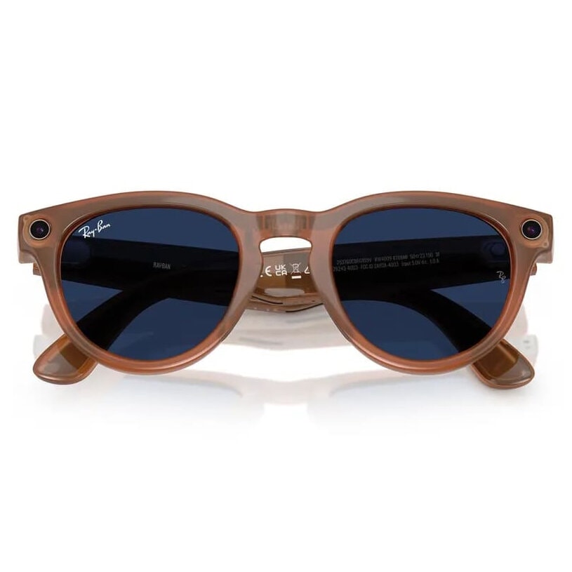 Умные очки Ray-Ban Meta Headliner Caramel/Sapphire Transitions (R...