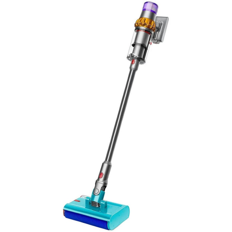 Вертикальный беспроводной пылесос Dyson V15s Detect Submarine (SV47) Yellow/Nickel (вилка EU)