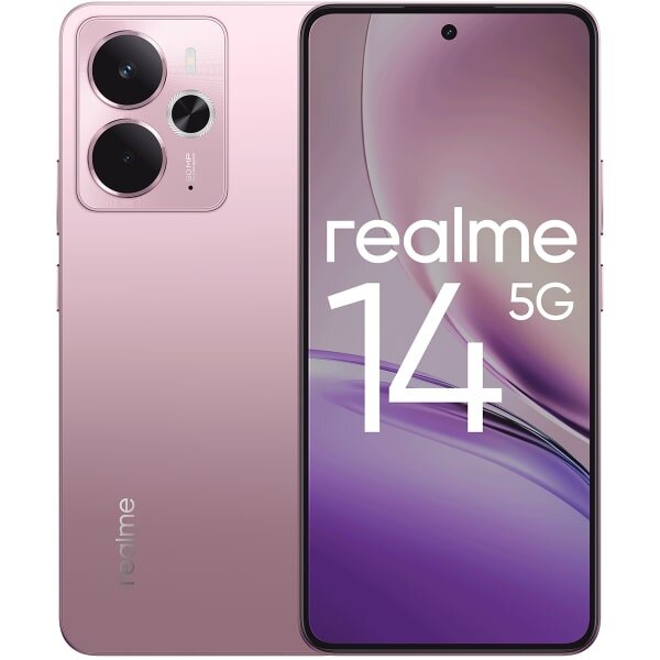 Смартфон realme 14 5G 8/128 ГБ Розовый (Pink)