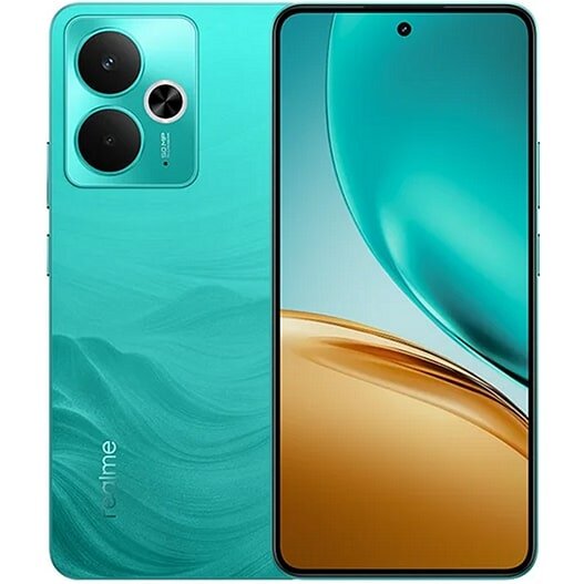Смартфон realme 14T 8/256 ГБ Зеленый (Surf Green)