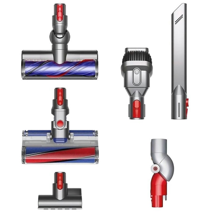 Вертикальный беспроводной пылесос Dyson V8 Absolute (SV25) Silver/Nickel (вилка CN)