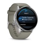 Умные часы Garmin Venu 4 45 мм Silver with Silver Gray Silicone B...
