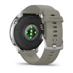 Умные часы Garmin Venu 4 45 мм Silver with Silver Gray Silicone B...