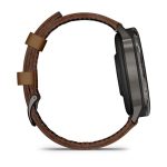 Умные часы Garmin Venu 4 45 мм Slate with Black Silicone Band and...