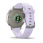 Умные часы Garmin Venu 4 41 мм Silver with Periwinkle Silicone Ba...