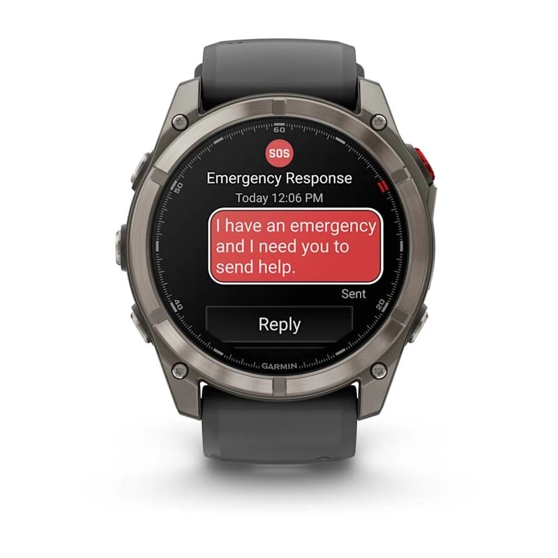 Умные часы Garmin Fenix 8 Pro 51 мм AMOLED Sapphire Titanium with...