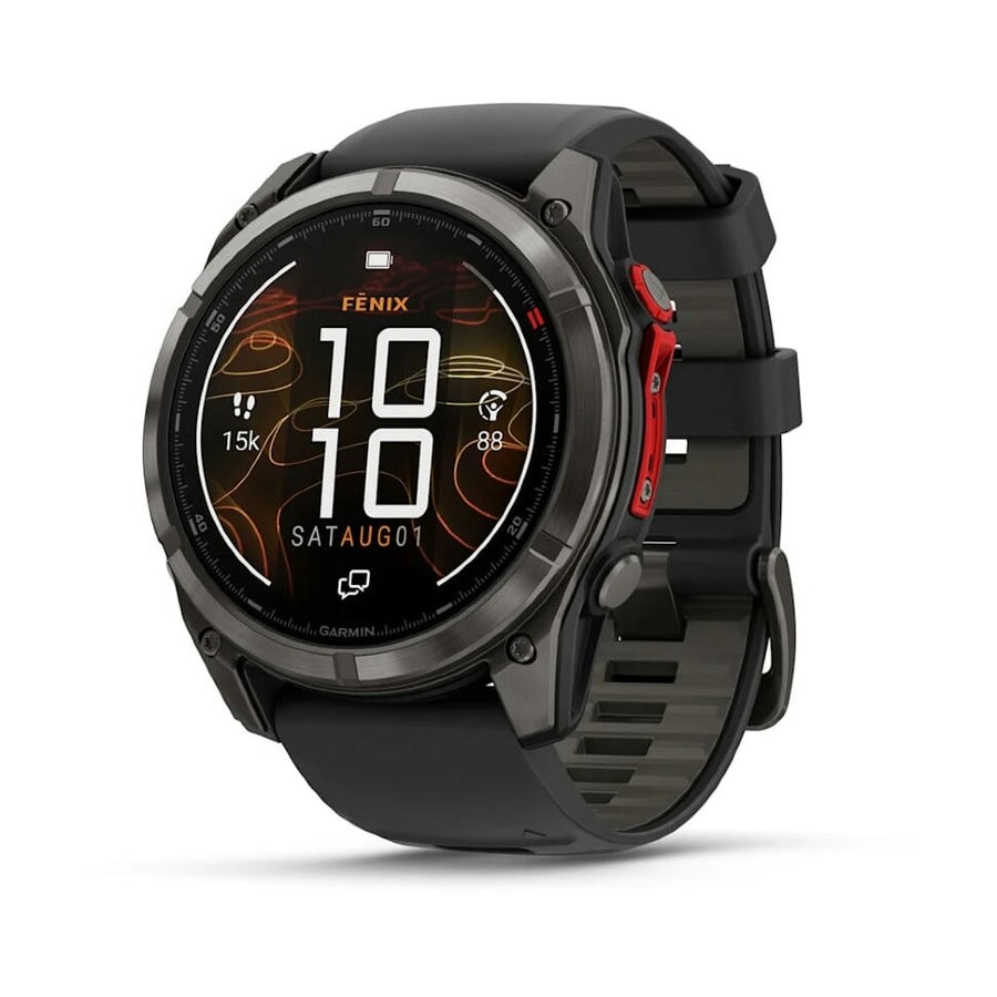 Умные часы Garmin Fenix 8 Pro 51 мм MicroLED Sapphire Carbon Gray...