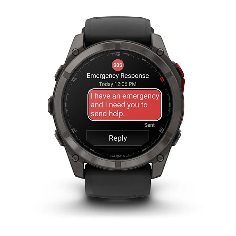 Умные часы Garmin Fenix 8 Pro 51 мм MicroLED Sapphire Carbon Gray...