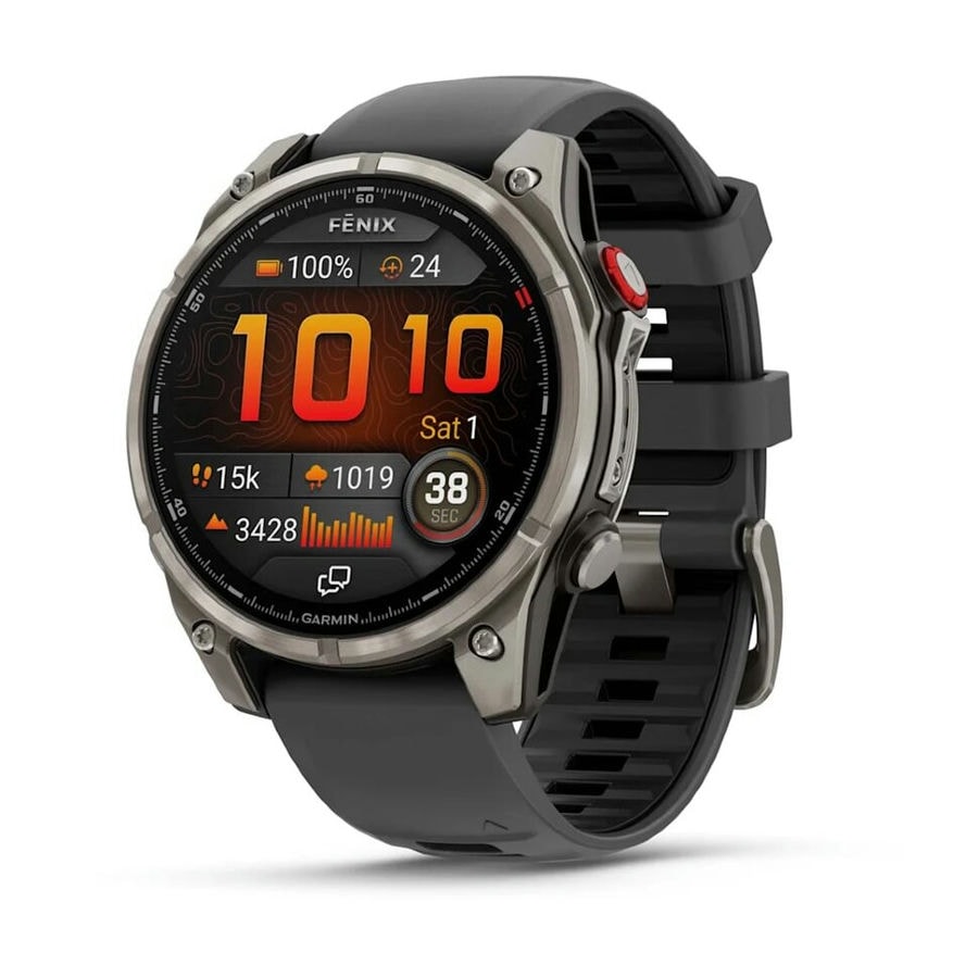 Умные часы Garmin Fenix 8 Pro 47 мм AMOLED Sapphire Titanium with...
