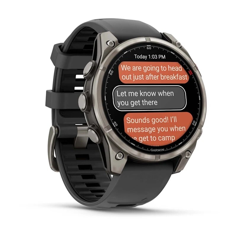 Умные часы Garmin Fenix 8 Pro 47 мм AMOLED Sapphire Titanium with...