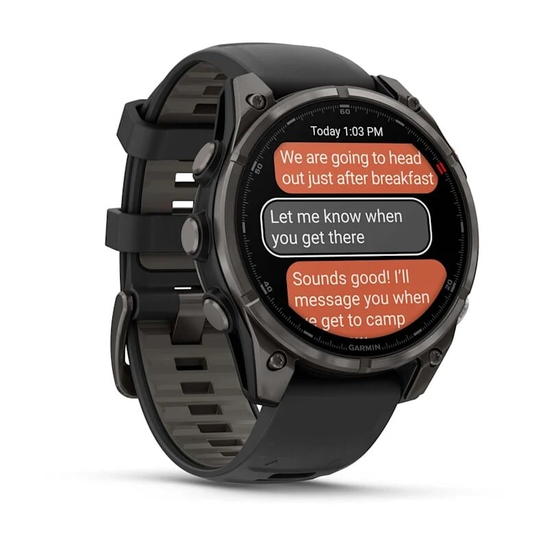 Умные часы Garmin Fenix 8 Pro 47 мм AMOLED Sapphire Carbon Gray D...