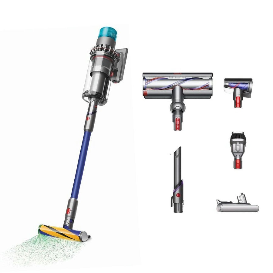 Вертикальный беспроводной пылесос Dyson Gen5 Outsize (SV24) Nikel/Blue (вилка CN)
