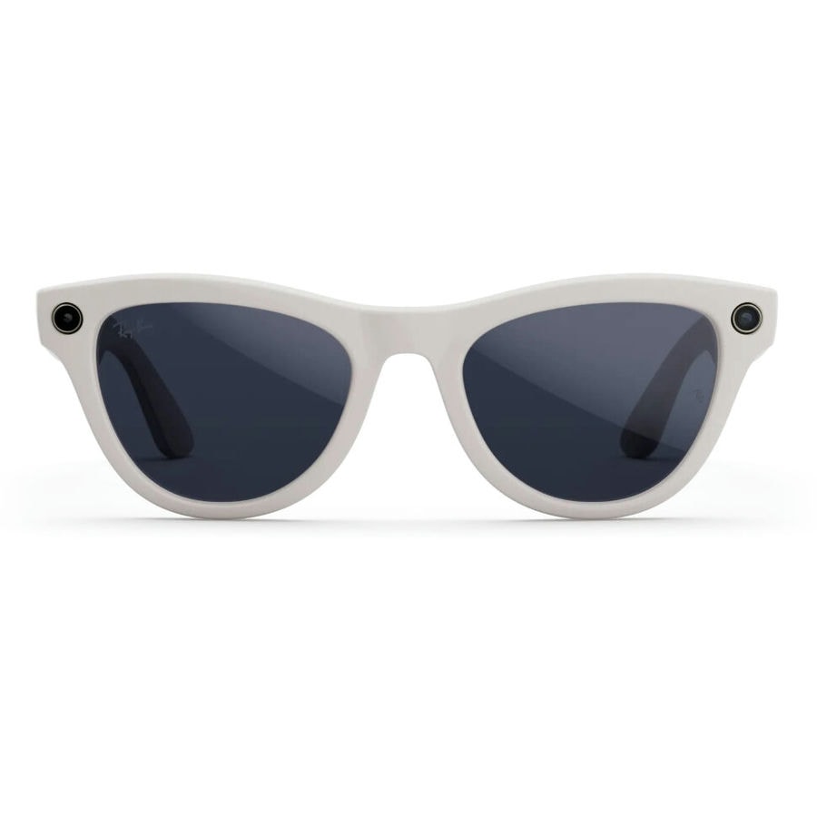 Умные очки Ray-Ban Meta Skyler Shiny Chalky Gray/Sapphire Transit...