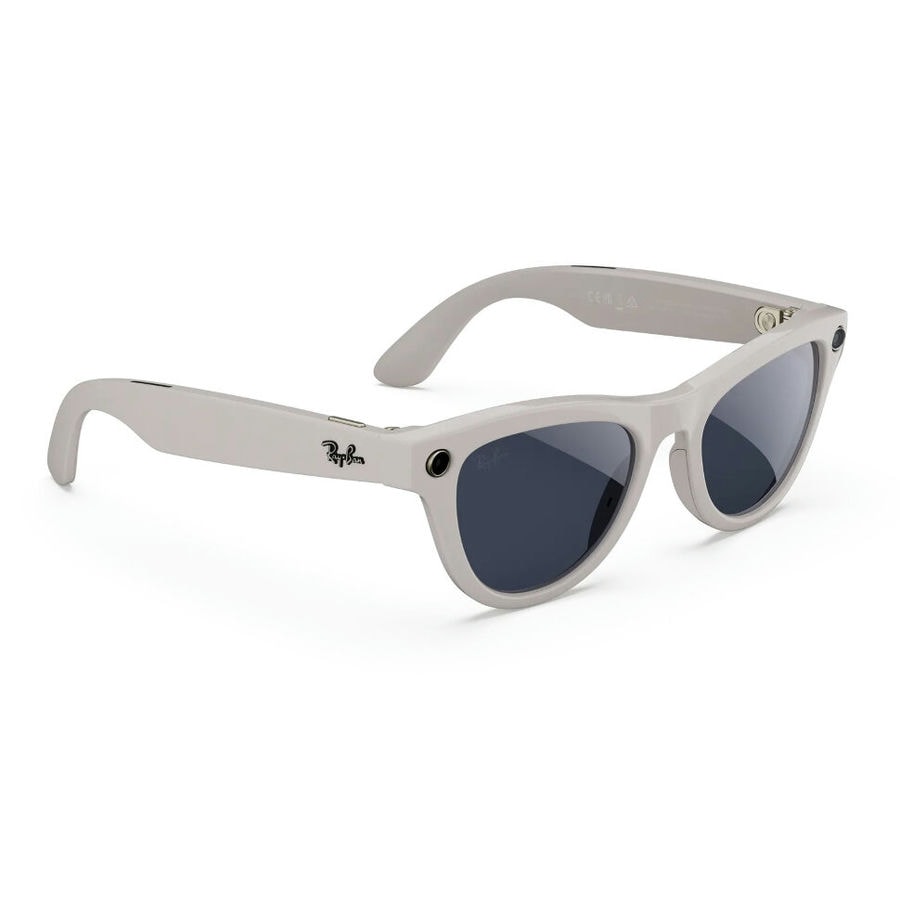 Умные очки Ray-Ban Meta Skyler Shiny Chalky Gray/Sapphire Transit...
