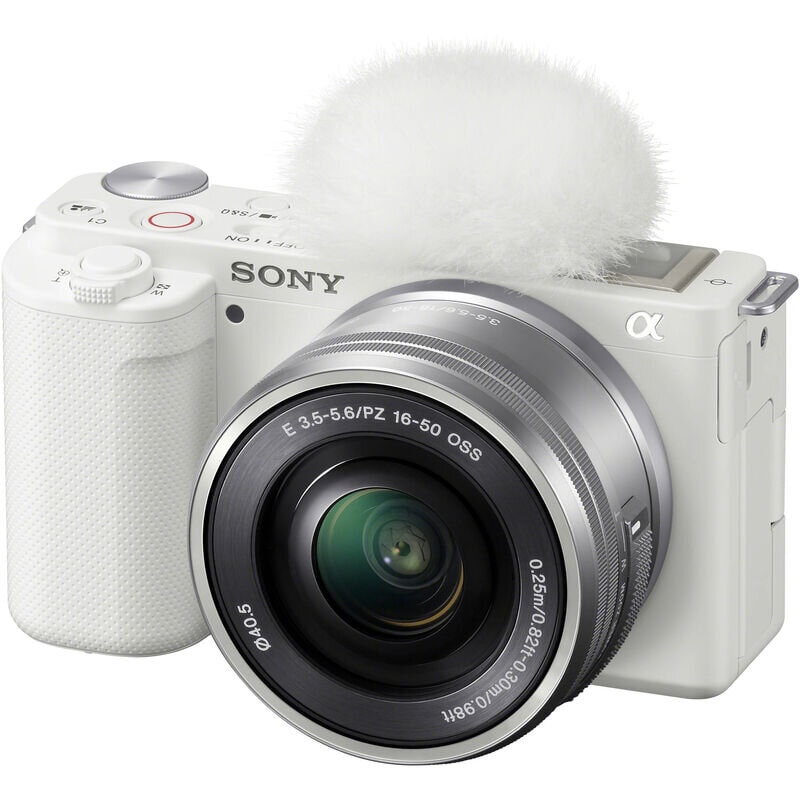 Фотоаппарат Sony ZV-E10 Kit 16-50 мм Белый (White)