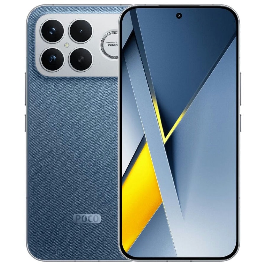 Смартфон Xiaomi POCO F8 Ultra 16/512 ГБ Синий (Denim Blue)