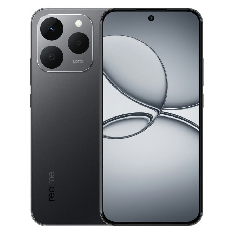Смартфон realme 15T 8/128 ГБ Черный (Suit Titanium)