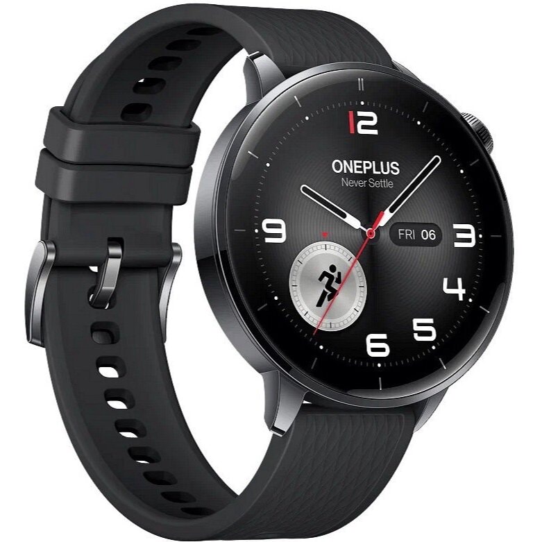 Умные часы OnePlus Watch 3 43 мм Черный (Black Steel)