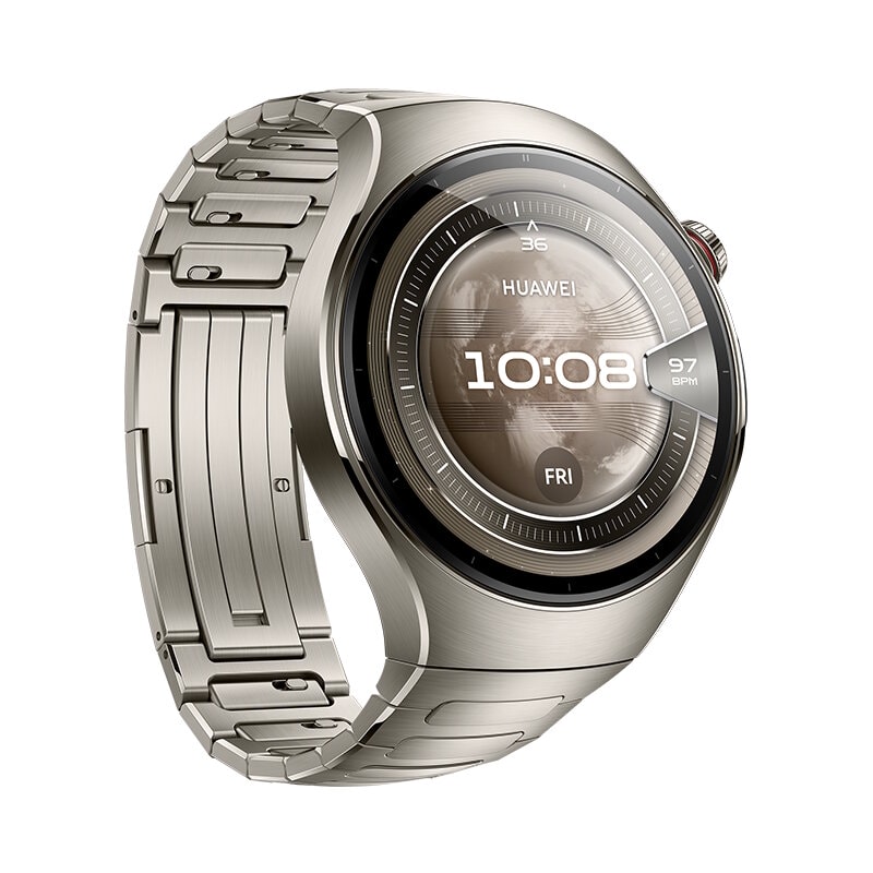 Умные часы HUAWEI Watch 5 46 мм Титановый (Titanium)