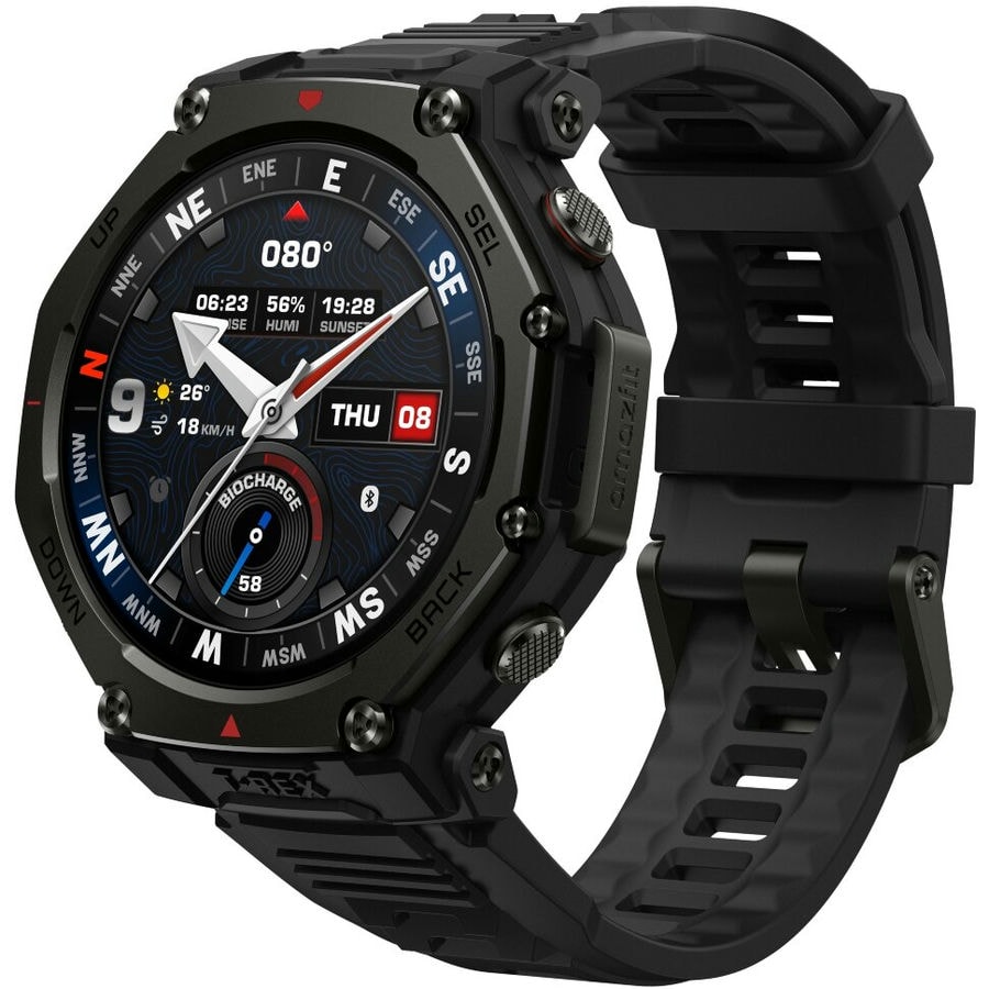 Умные часы Amazfit T-Rex 3 Pro 48 мм Черный (Black)