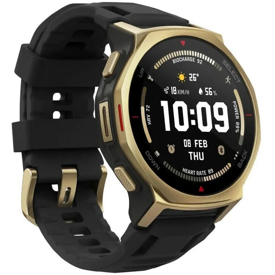 Умные часы Amazfit T-Rex 3 Pro 44 мм Золотой (Black Gold)