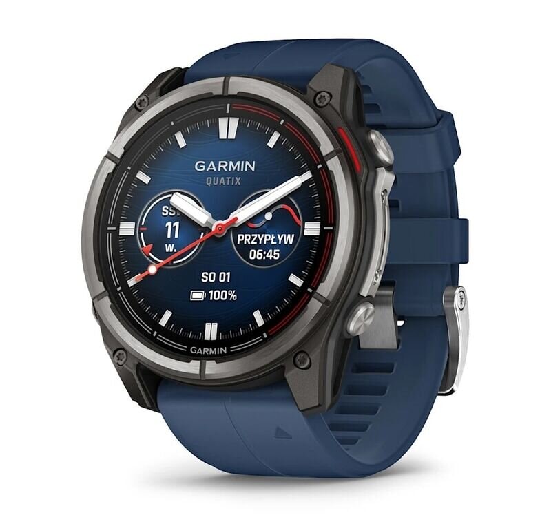 Умные часы Garmin Quatix 8 51 мм AMOLED Marine GPS Smartwatch (01...